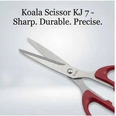Picture of Koala Scissor KJ 7 (7 Inch) - Stainless Steel All-Purpose Scissors for Home & Office