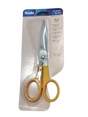 Picture of Koala Scissor KJ 8U (8 Inch) - Japanese Design Stainless Steel General Purpose Scissors for Home & Office