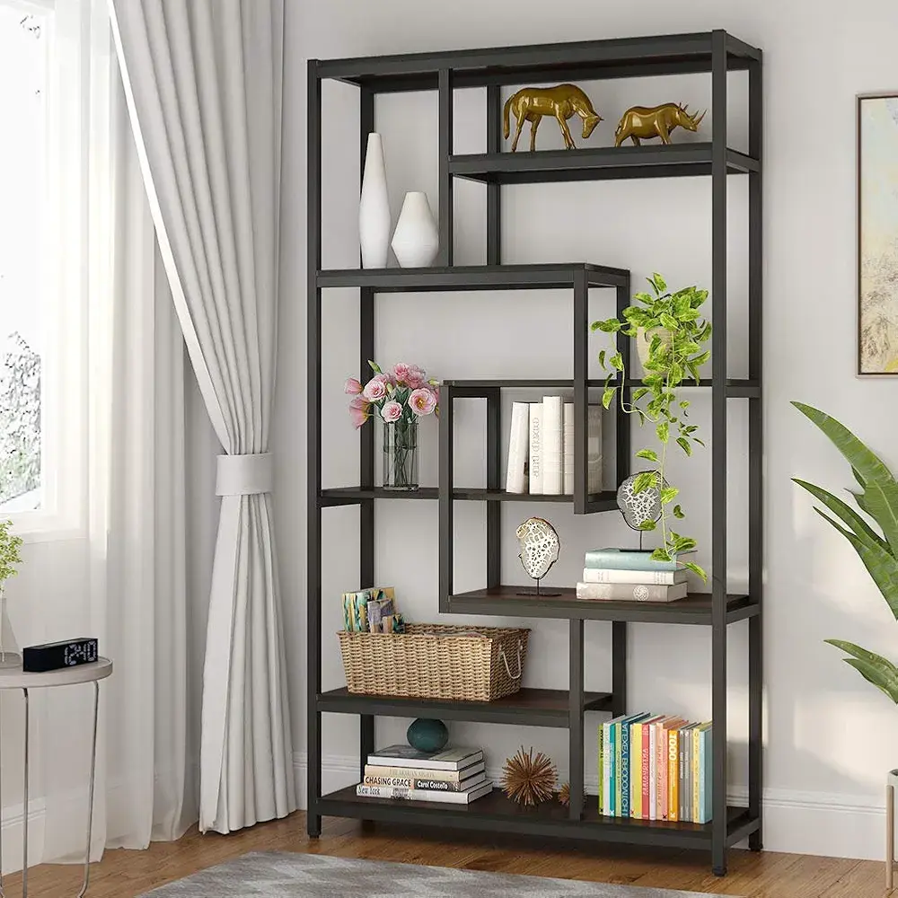 Picture of Industrial Bookshelves fo - Black