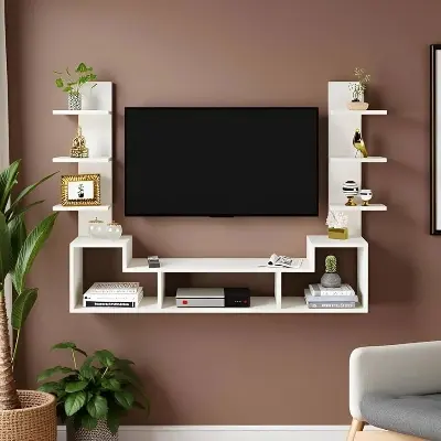 Picture of Engineered board Wall Mount TV Unit/TV Stand/TV Cabinet/TV Entertainment Unit