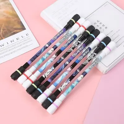 Picture of 1Pcs Magic Spinner Toy Adult Kids Antistress Spinning Pen Plastic Spiner Pen Stress Reliever Anti-slip Hand Spinner Stress Toy
