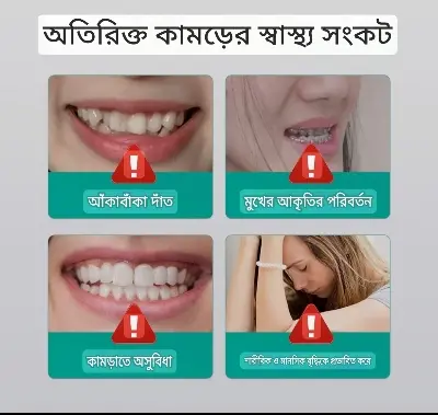 Picture of New 7-13 years old children's students orthodontic orthodontic positioning retainer buck teeth wrap transparent invisible mouthguard