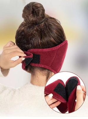 Picture of Winter Thickened Thermal Mask Women's Outdoor Cold and Wind Proof Mask Riding Ear Protector Twa in One Mask Washing