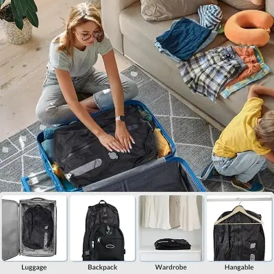 Picture of Travel essentials Vacuum Storage bags,suitcases Clothes organizer packaging bags practical accessories compression packing cubes
