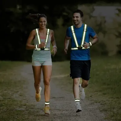 Picture of Mesh Stretch Reflective Belt Reflective Strap Belt Safety Vest Reflection Safety Belt