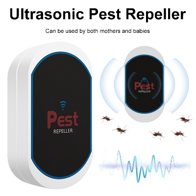 Picture of Ultrasonic Mosquito Repellent Lamp Rodent Repellent Device Household Rodent Trap Plug-In Mosquito Rodent Repellent Device New