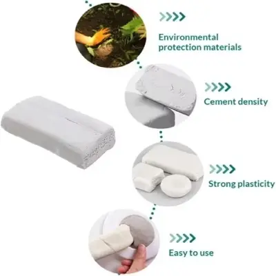 Picture of Waterproof Sealant Air conditioning Hole Wall Hole Strong Super Glue Hole Repair Rubber Drywall Repair Kit for Pipe Connection