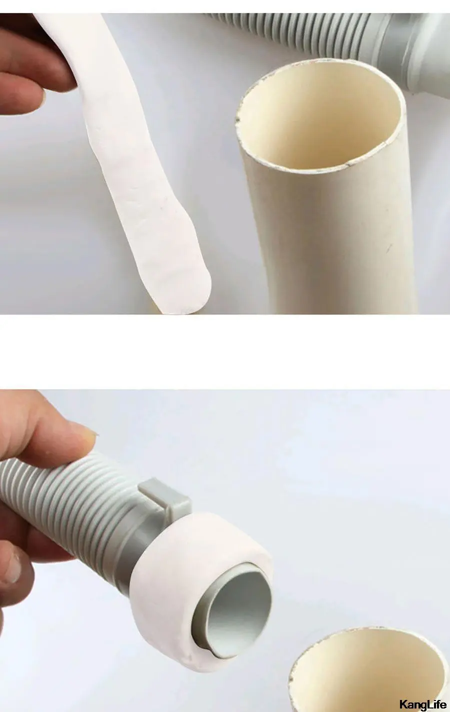 Picture of Waterproof Sealant Air conditioning Hole Wall Hole Strong Super Glue Hole Repair Rubber Drywall Repair Kit for Pipe Connection