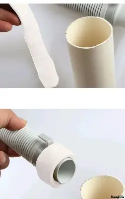 Picture of Waterproof Sealant Air conditioning Hole Wall Hole Strong Super Glue Hole Repair Rubber Drywall Repair Kit for Pipe Connection
