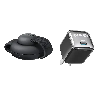 Picture of Anker Nano Charger 35W, Built-In Retractable USB-C Cable (Black)