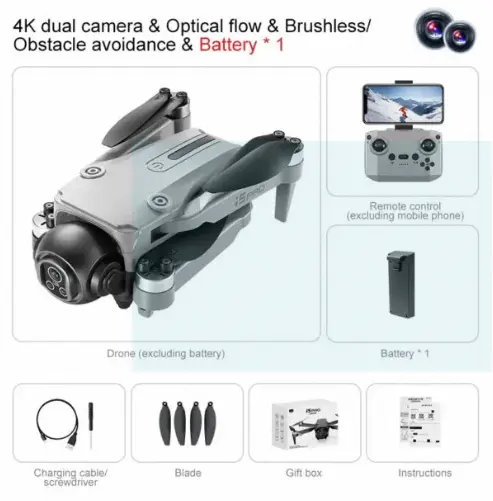 Picture of I5 Pro 4K Blushless Drone Camera