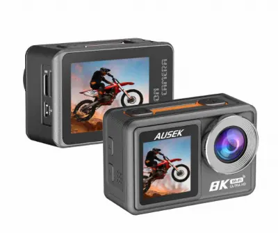 Picture of Ausek AT-M86TR 8k WiFi Waterproof Action Camera