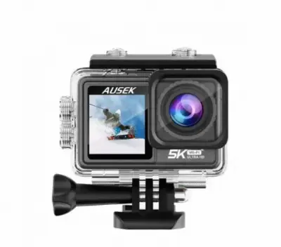 Picture of Ausek AT-M81TR Wireless Mic Combo 5K WIFI Action Camera