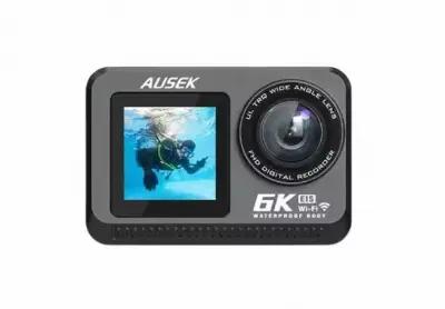 Picture of Ausek AT-S84T 6K 30fps 2.0”+1.3-inch Display Waterproof Action Camera