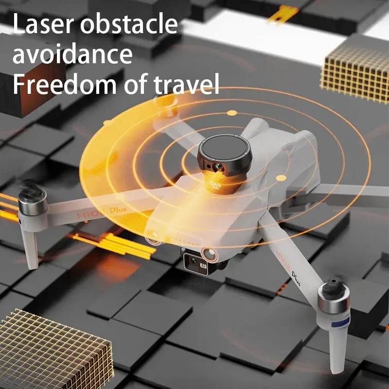 Picture of FLH M108 Plus RC Touch Big Display Rechargable Remot 2K Resolution Camera High Power 8000 Mah battery 30 Minits Flying Times New Drone