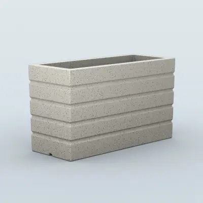 Picture of PlantCare Planter-ROTO Rectangle 24"-WS-TEL