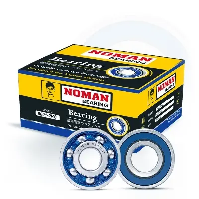 Picture of Noman Bearing 6001-2RS High-Quality Double Groove Ball Bearing  (10 PCS)