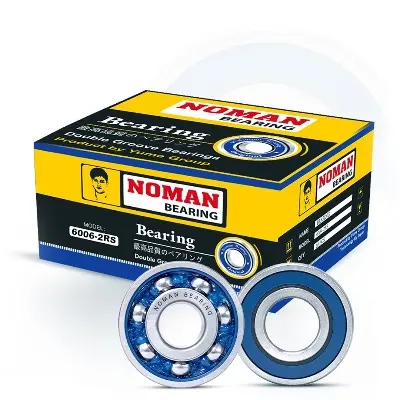 Picture of Noman Bearing 6006-2RS  High-Quality Deep Groove Ball Bearing (10 PCS)