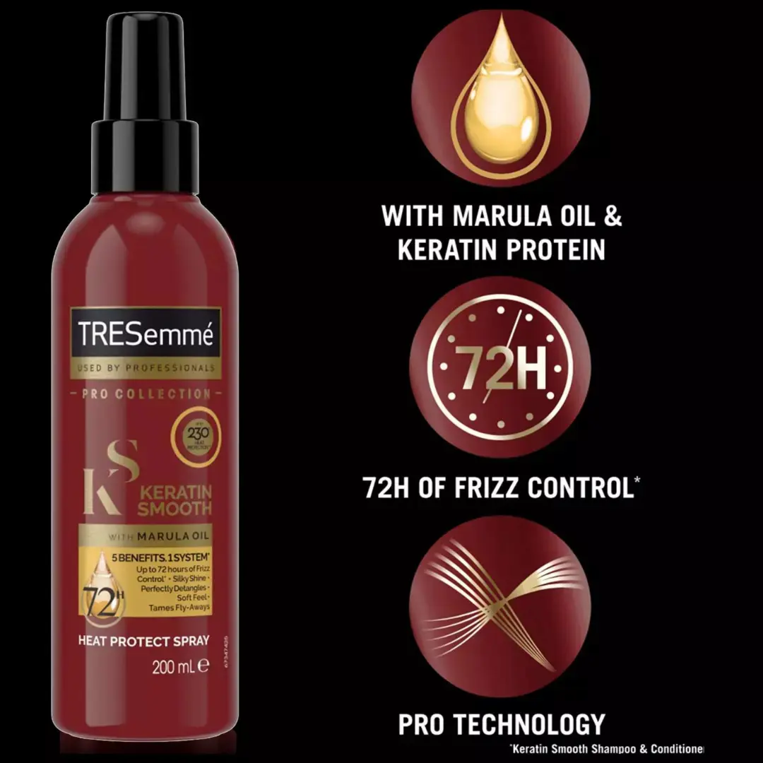 Picture of TRESemmé Keratin Smooth Heat Protect Spray 200ml Poland