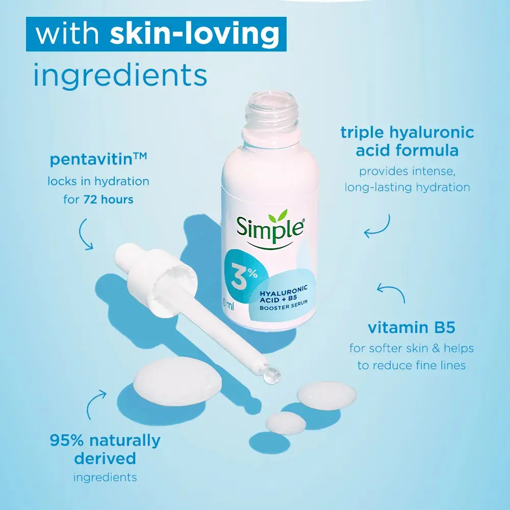 Picture of Simple Booster Serum 3% Hyaluronic Acid + B5 30ml