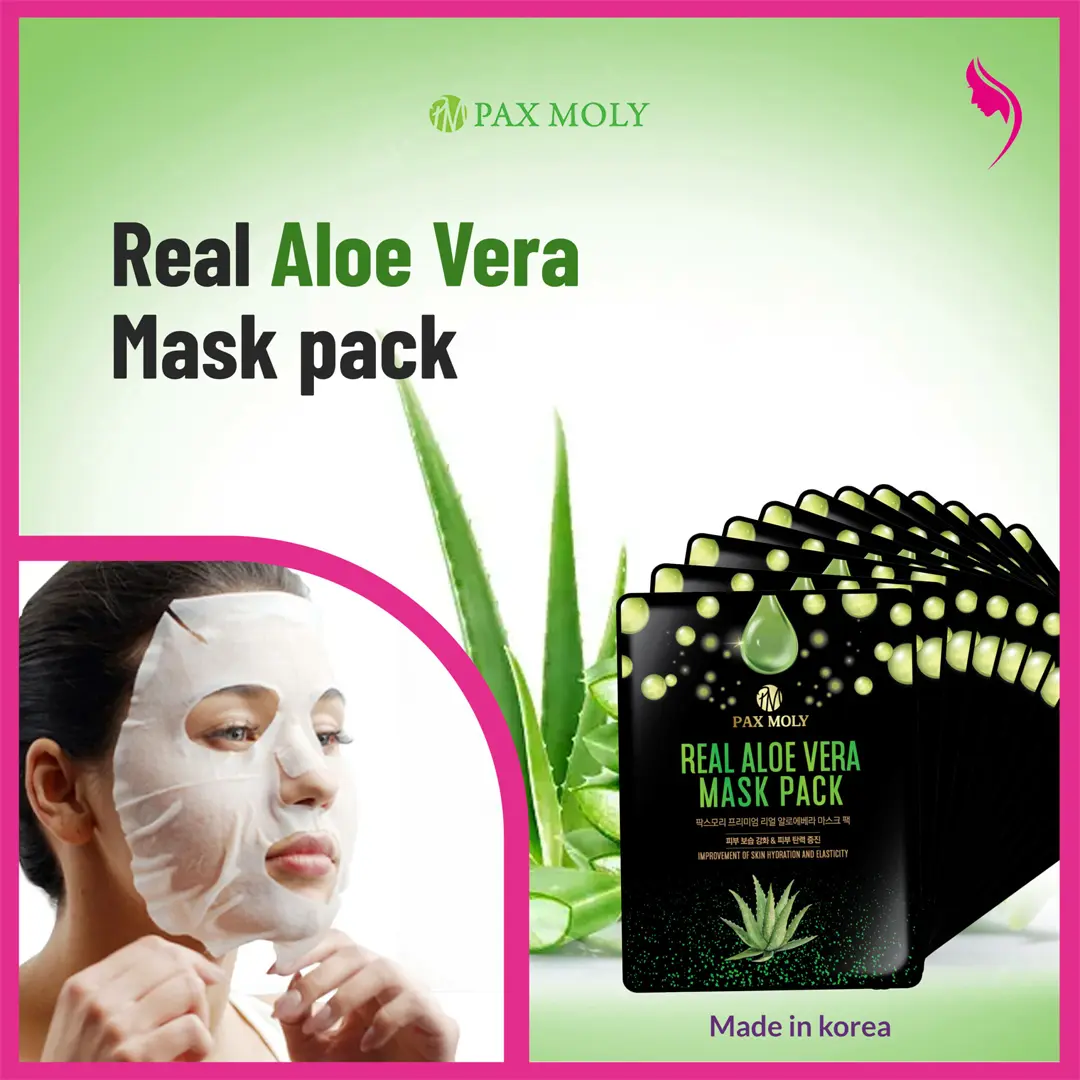 Picture of Pax Moly Real Aloe Vera Mask Pack 25ml
