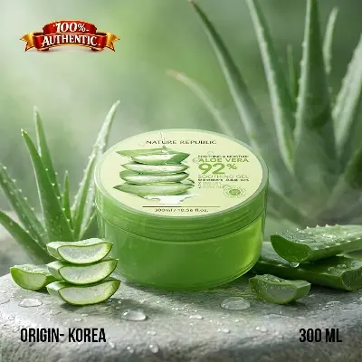 Picture of Nature Republic Aloe Vera 92% Soothing Gel 300ml – Hydrating & Cooling Multi-Use Gel (KO)