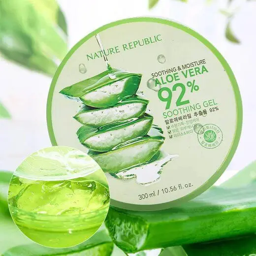 Picture of Nature Republic Aloe Vera 92% Soothing Gel 300ml – Hydrating & Cooling Multi-Use Gel (KO)