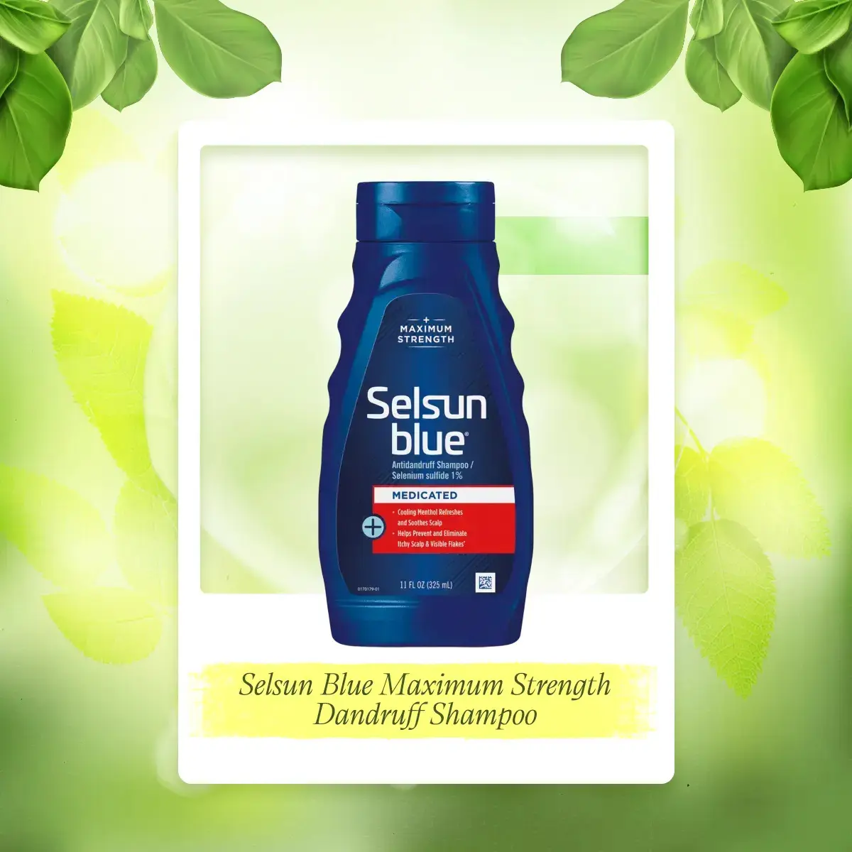 Picture of Selsun Blue Medicated Anti-Dandruff Shampoo 325ml USA - Blue