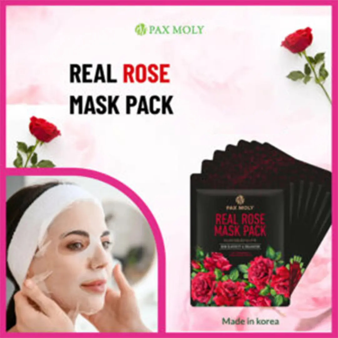 Picture of Pax Moly Real Rose Mask Pack 25ml Korea