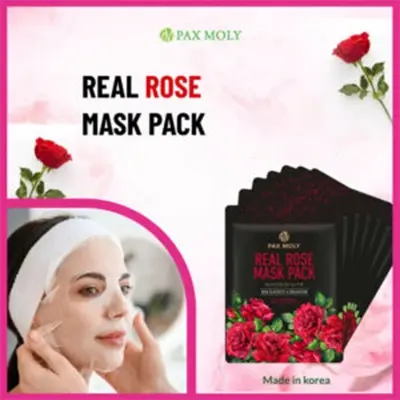 Picture of Pax Moly Real Rose Mask Pack 25ml Korea