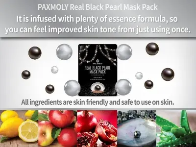 Picture of Pax Moly Real Black Pearl Mask Pack 25ml