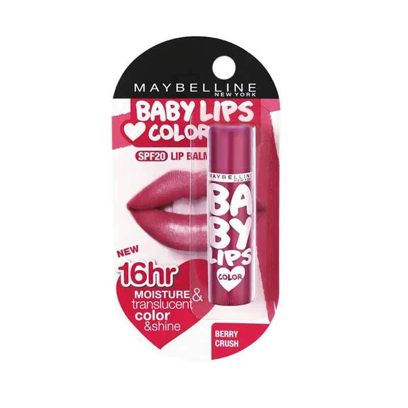 Picture of Maybelline Baby Lips Color Lip Balm 4g – Hydrating Tinted Lip Balm for Soft & Smooth Lips (IN)