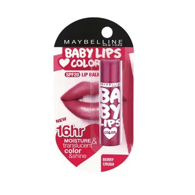 Picture of Maybelline Baby Lips Color Lip Balm 4g – Hydrating Tinted Lip Balm for Soft & Smooth Lips (IN)