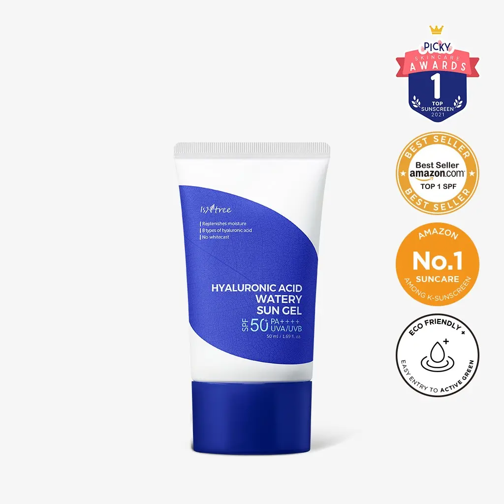 Picture of Isntree Hyaluronic Acid Watery Sun Gel SPF50+ PA++++ Sunscreen – 50ml - White