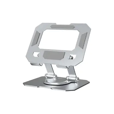Picture of Tablet Stand for iPad, 360° Rotation Phone, Adjustable Foldable Tablet Holder,Metal Phone Stand Compatible with Any Phone/iPad Pro/ Air/ Mini