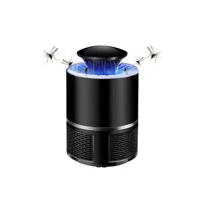 Picture of Mosquito Killer USB Electronics Mosquito Killer Trap Moth Fly Wasp LED Night Light Lamp Bug Insect Lights Killing Pest Zapper Repeller 365nm -Black
