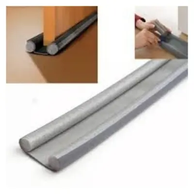 Picture of Door Bottom Seal EVA Door Seal Gap Under Door Glue-free SoundProof Windproof Dustproof Foldable Door Bottom Foam Sealing Strip -Multicolor
