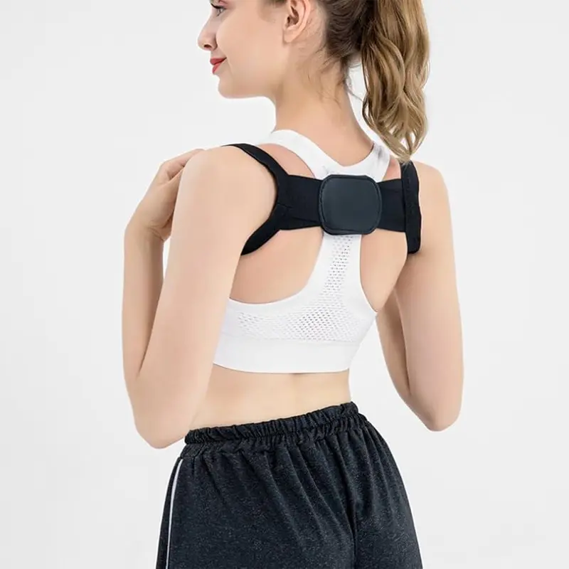 Picture of Back Posture Corrector Shoulder Straight Support Brace Belt Men women -Multicolor