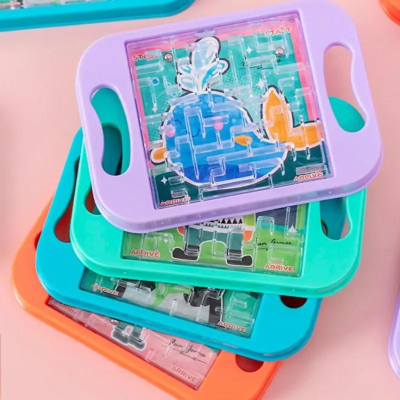 Picture of 3D Educational Toy Baby Balance Ball Board Puzzle Maze Game For Kid Brain Game