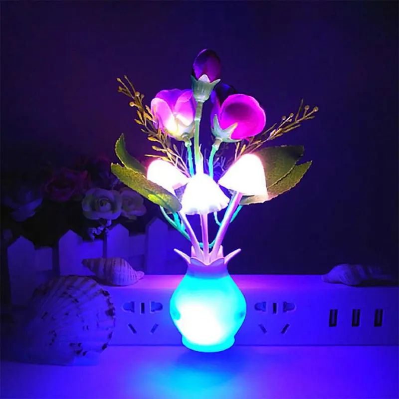 Picture of LED Dream Mushroom Lamp - multi color -Multicolor