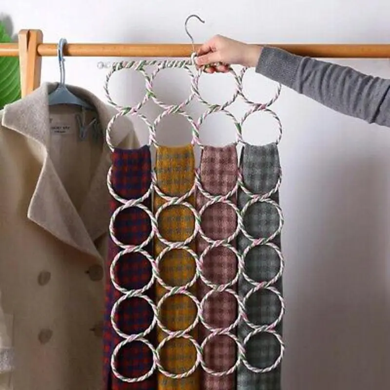 Picture of Hijab Hanger For Women (28 holes Hard Rings ) - Hanger - cloth hanger -Multicolor