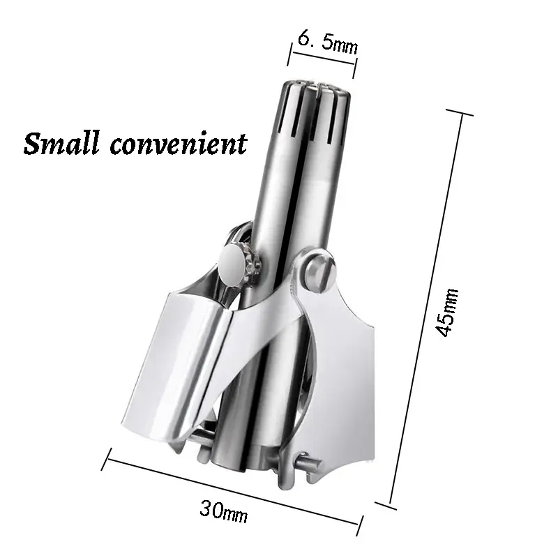 Picture of Stainless Steel Manual Nose Trimmer, Mechanical Nose Hair Trimmer, Shaving And Unwanted Hair Removal Tool - Trimmer - Trimmer For Men - Trimmer