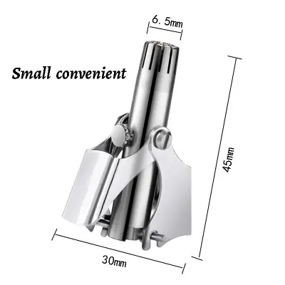 Picture of Stainless Steel Manual Nose Trimmer, Mechanical Nose Hair Trimmer, Shaving And Unwanted Hair Removal Tool - Trimmer - Trimmer For Men - Trimmer