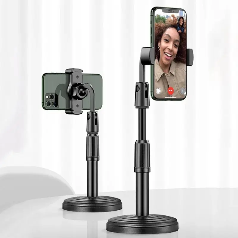 Picture of Height-Adjustable Mobile Phone Stand Holder: Elevate Convenience and Quality in Your Broadcasts -Multicolor
