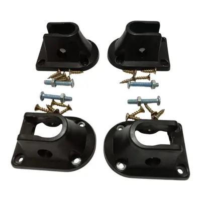 Picture of Connector/Leg Brackets of Portable and Foldable Laptop Table (4 pc) -Black