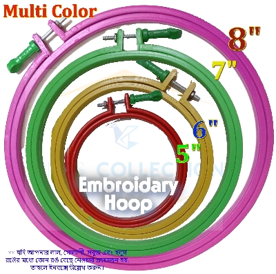 Picture of Embroidery Hoop Ring Frame plastic Sewing DIY Handwork Tool