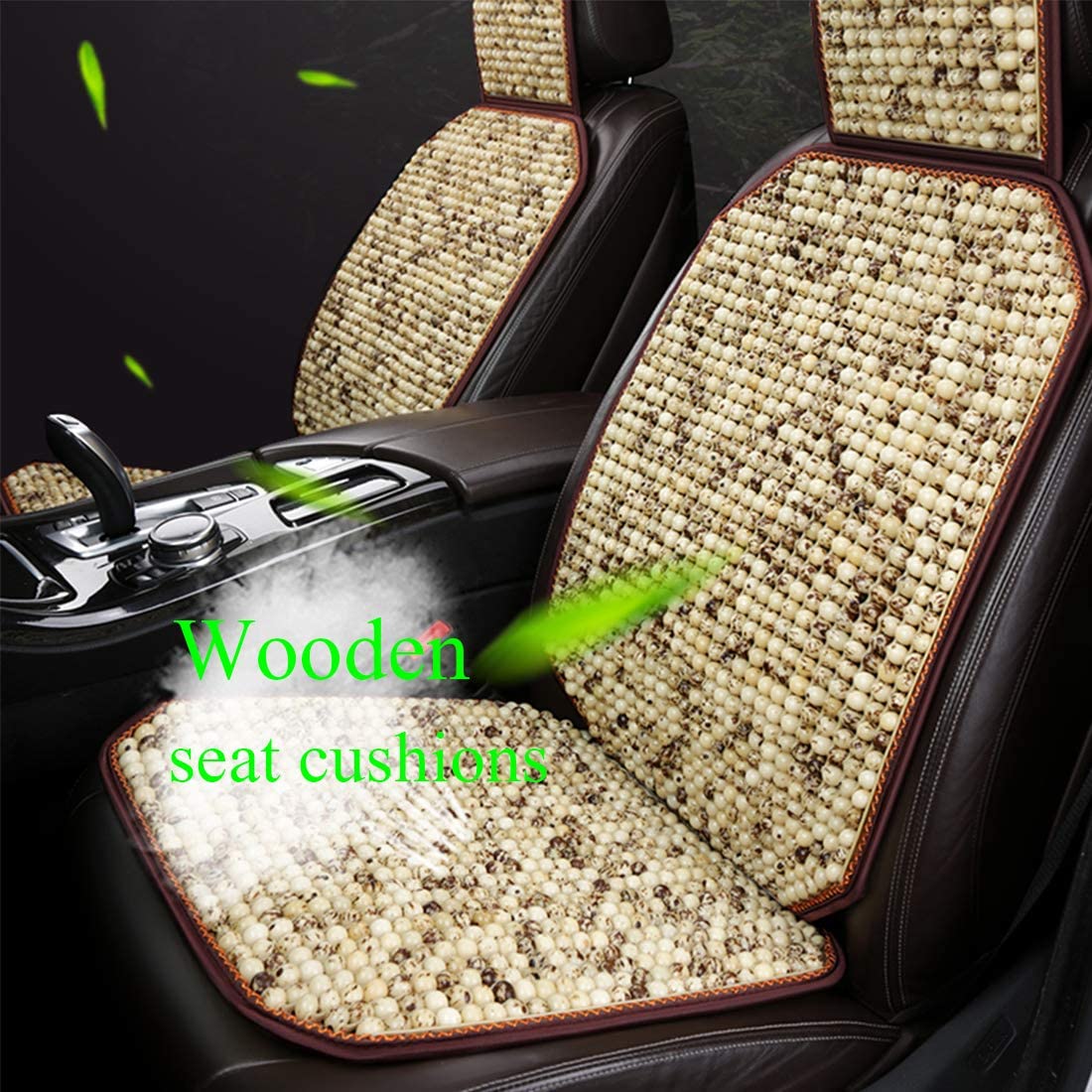 Picture of 12 mm Cream/Off White Color Round Wooden Beads with 4-5 mm Hole for Craft Jewelry Making 100/200 pcs per packet
