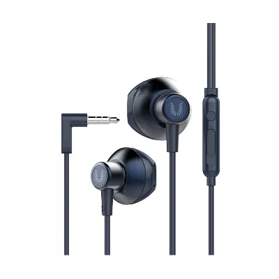 Picture of UiiSii HM12 Deep Bass Good Treble Earphones Super Bass Stereo And Dynamic In-Ear Headphones With Pouch Bag(Black)