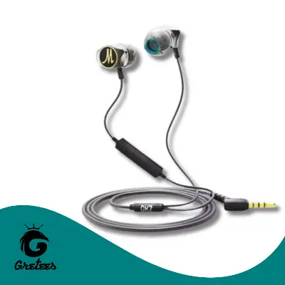 Picture of QKZ DM7 Zinc Alloy Hifi Super Bass In Ear Earphones - 3.5 mm Wired Earphones with Stereo Bass(Black)