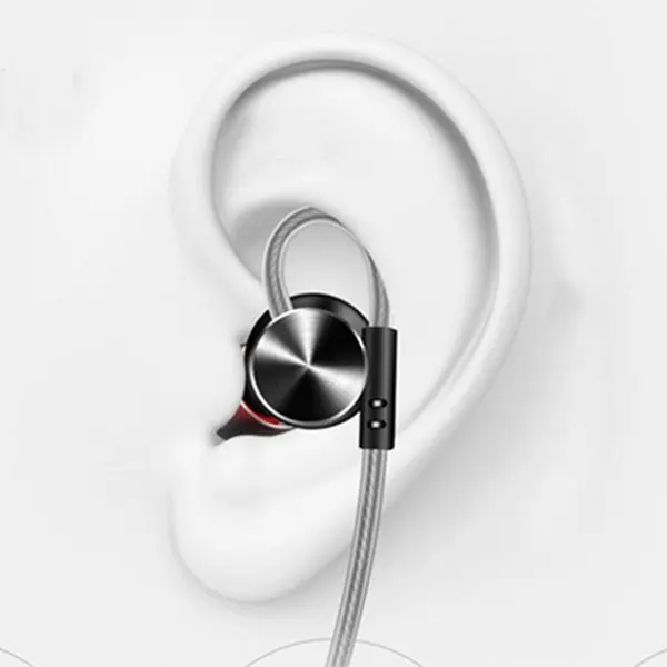 Picture of QKZ DM 10 Earphone 3.5mm jack with HiFi sound quality In-Ear Earphone(Black)